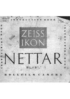 Zeiss Ikon Nettar manual. Camera Instructions.